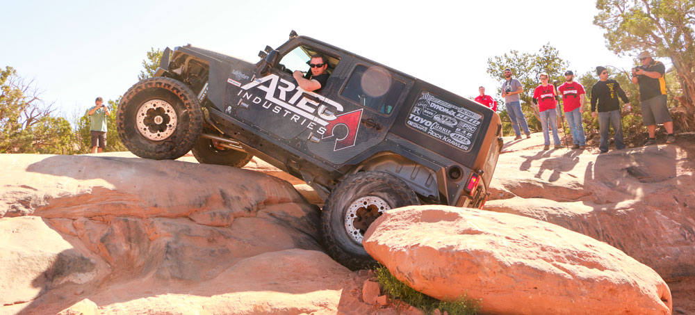 Artec Industries founder with a JK Wrangler
