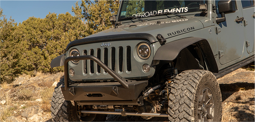 sentinel front bumper with tube stinger