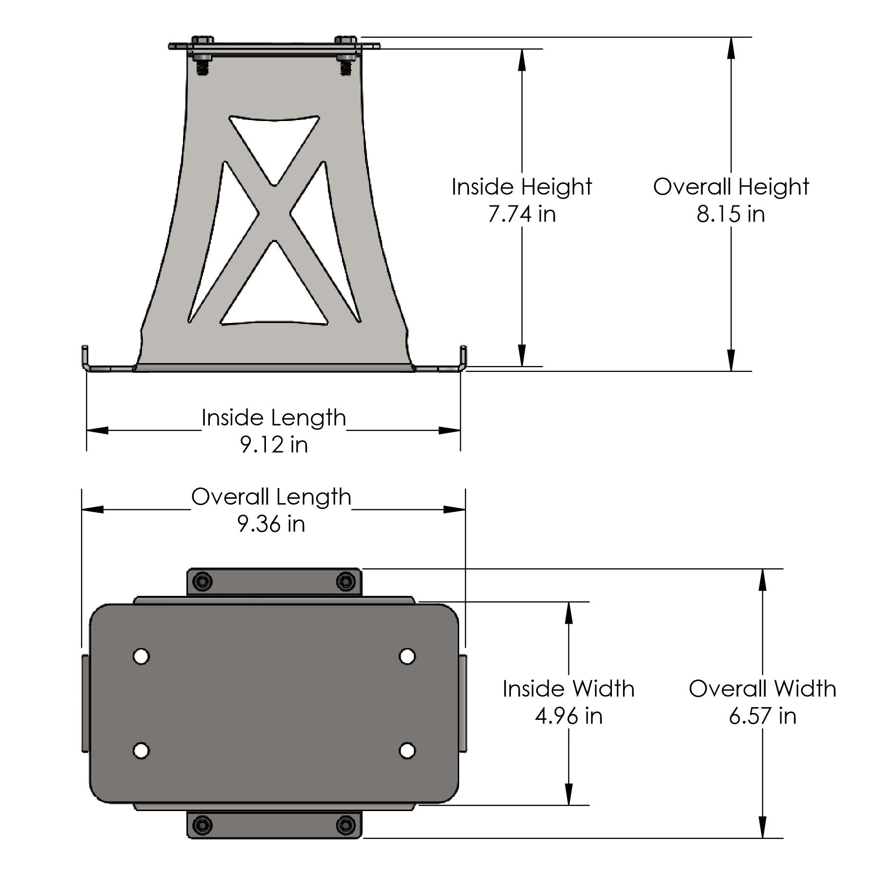Group 51 Optima Battery Mount