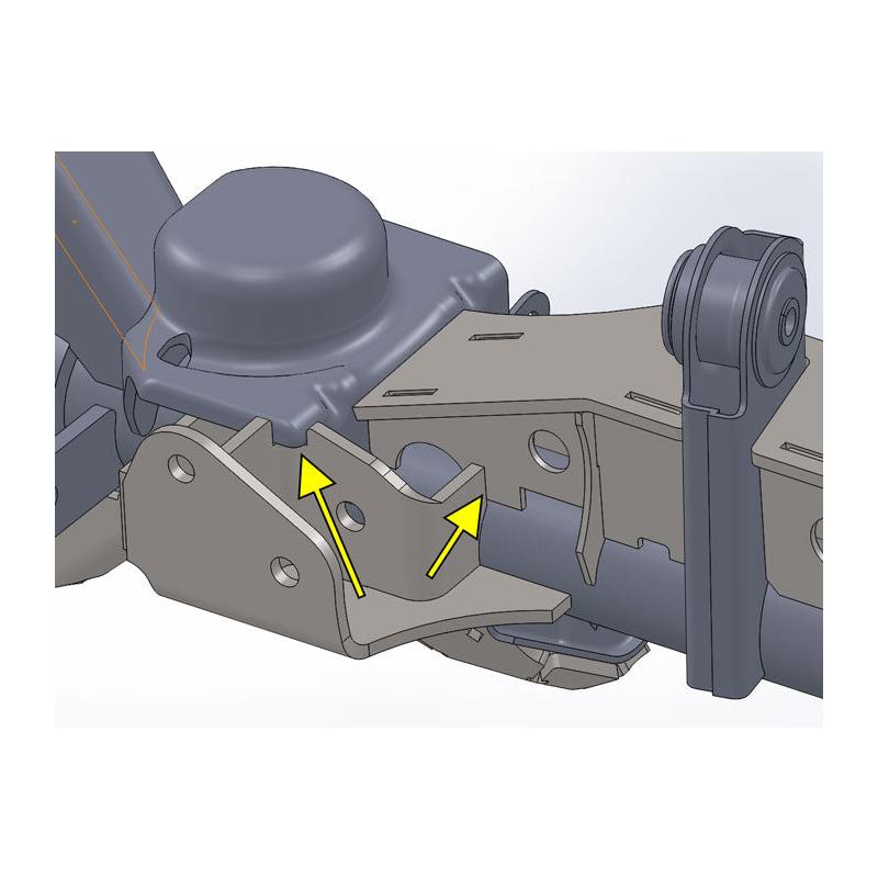 JK Heavy Duty Stock Trackbar Bracket
