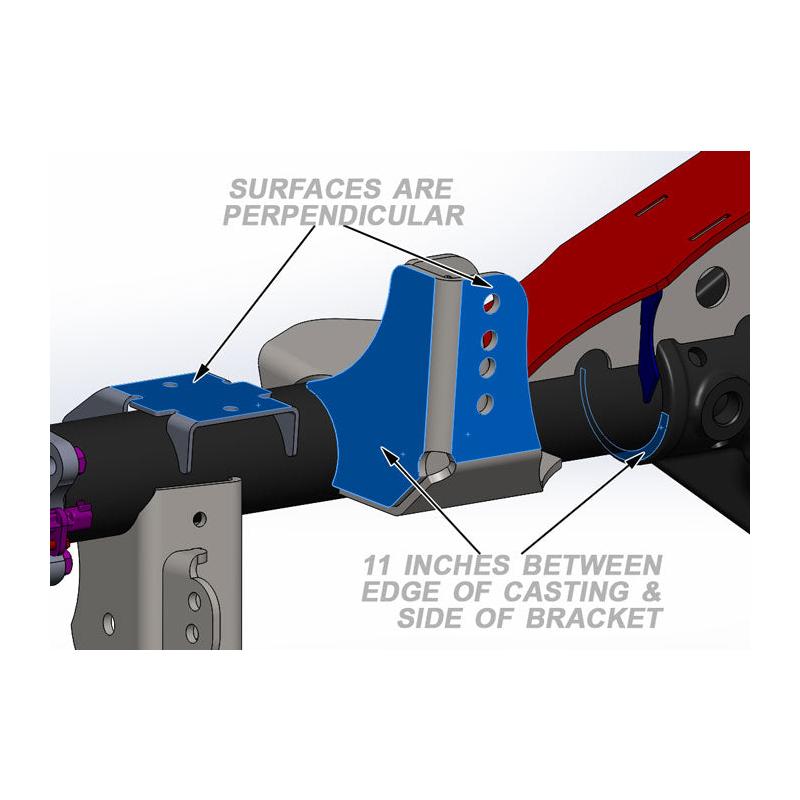 JK Rear Trackbar Bracket