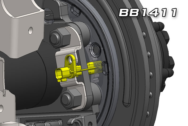 JK 1 Ton 14 Bolt Factory Disc ABS Kit
