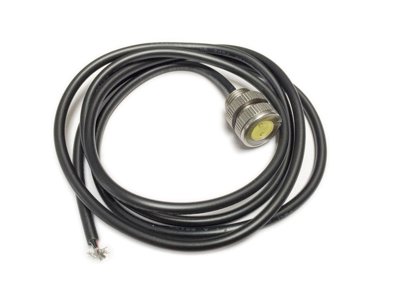 LED Bolt light - 3 watt, Aluminium, 11mm, Black