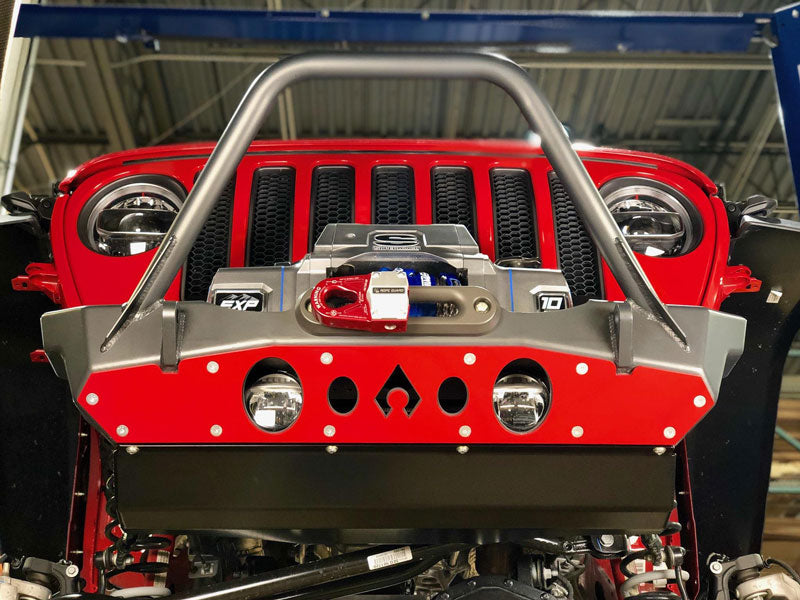 JK JL JT Front Bumper Rock Guard