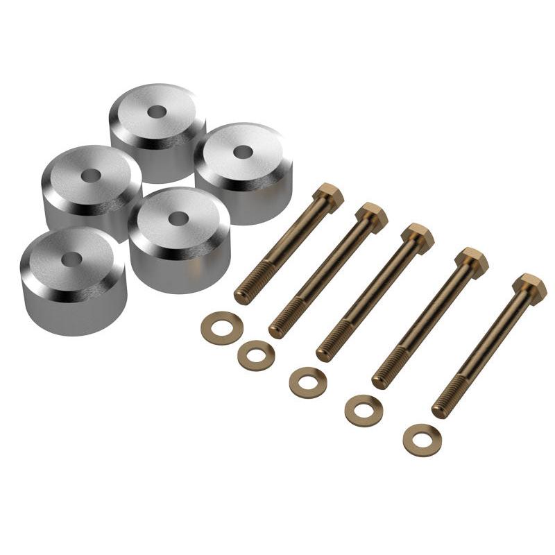 TJ Aluminum Body Mount Spacer Kit