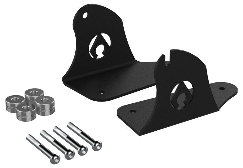 JL 50 inch LED Light Bar Mounts - Hood