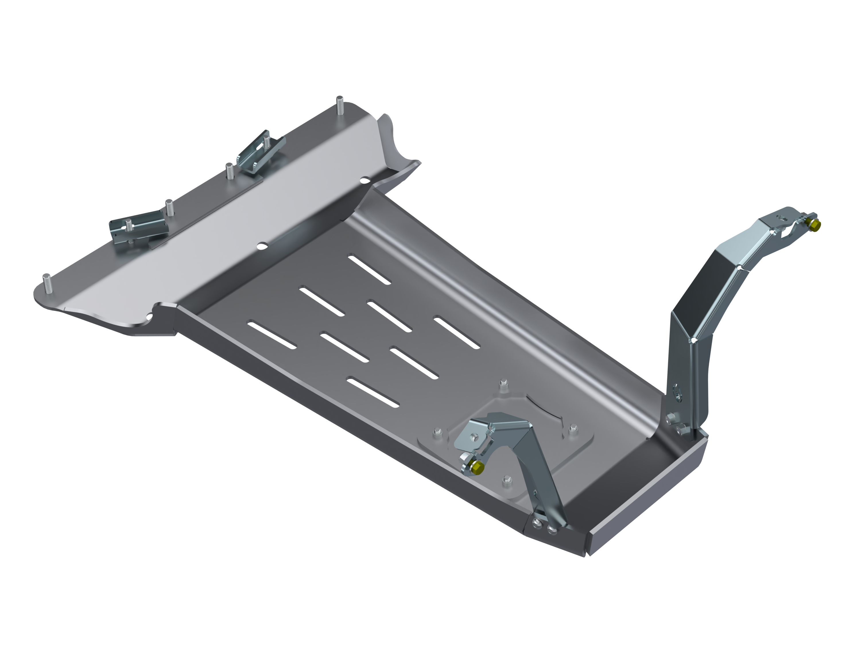 JLU OIL SKID ONLY With Oil Door - 4 door 392 Hemi ALUMINUM