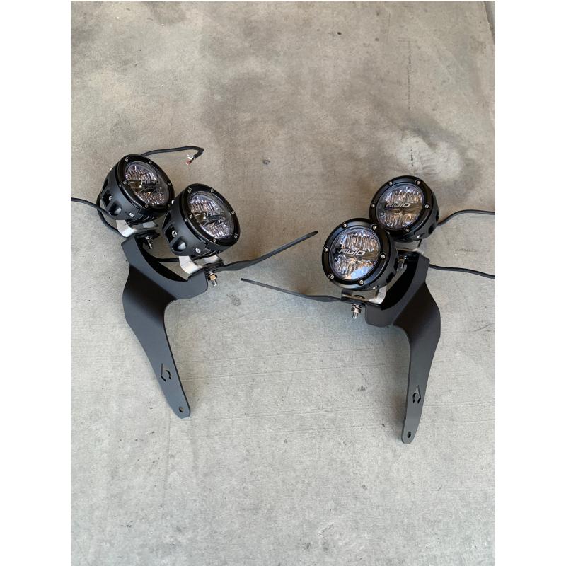 JL-JT 392 MOJAVE A-Pillar Dual Surface Light Mount