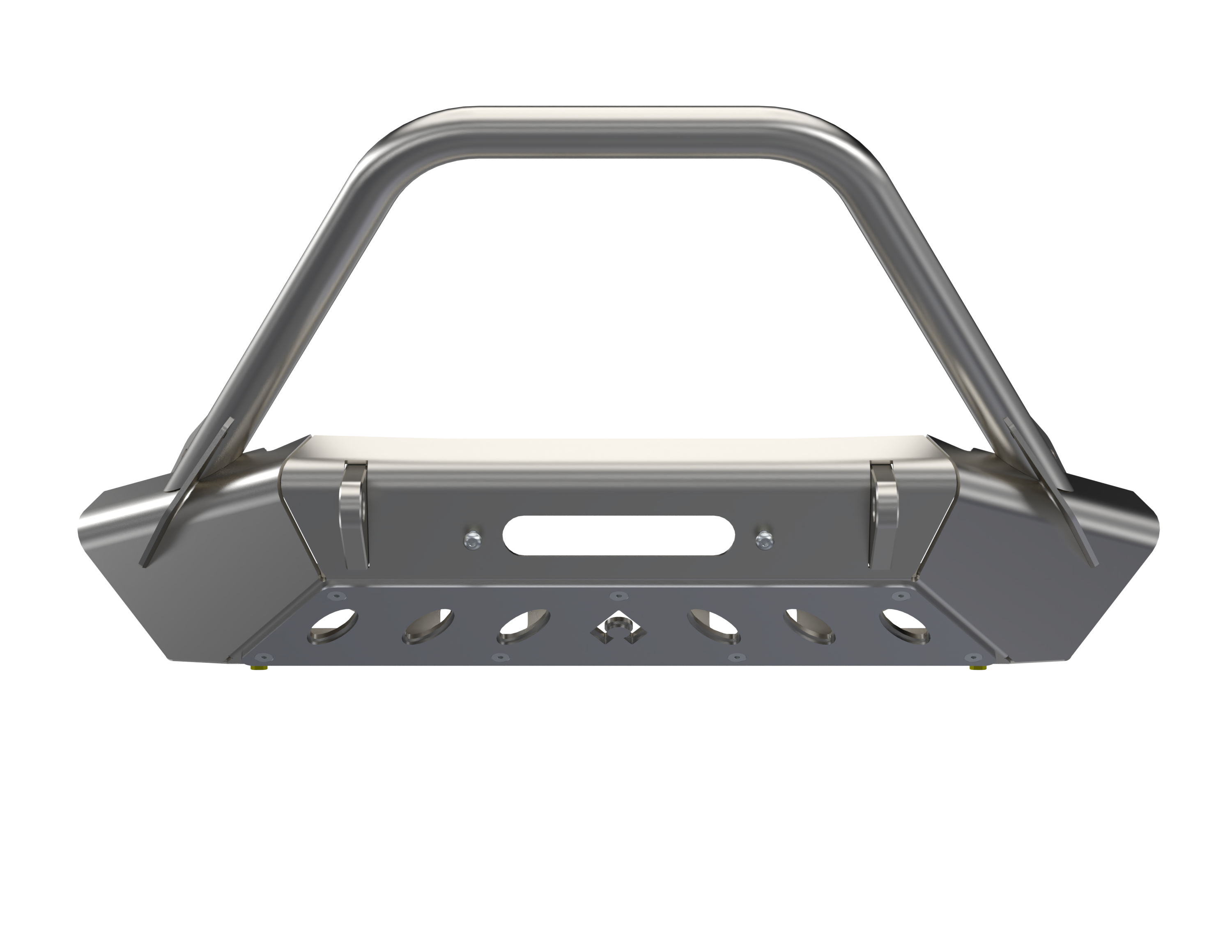 JK JL JT HIGH CLEARANCE FRONT BUMPER with HOOP