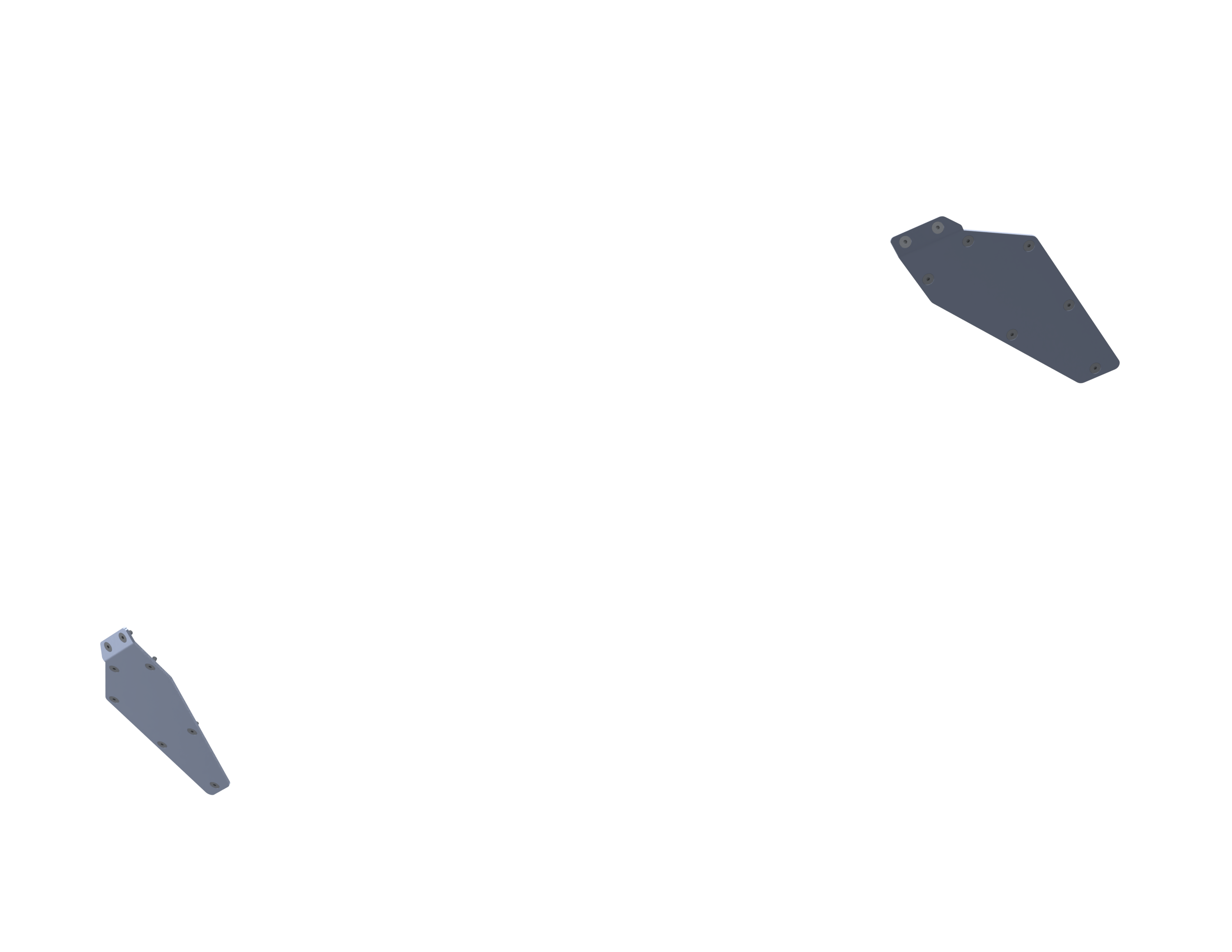 HIGH CLEARANCE COMP REAR BUMPER CORNER POD SKID
