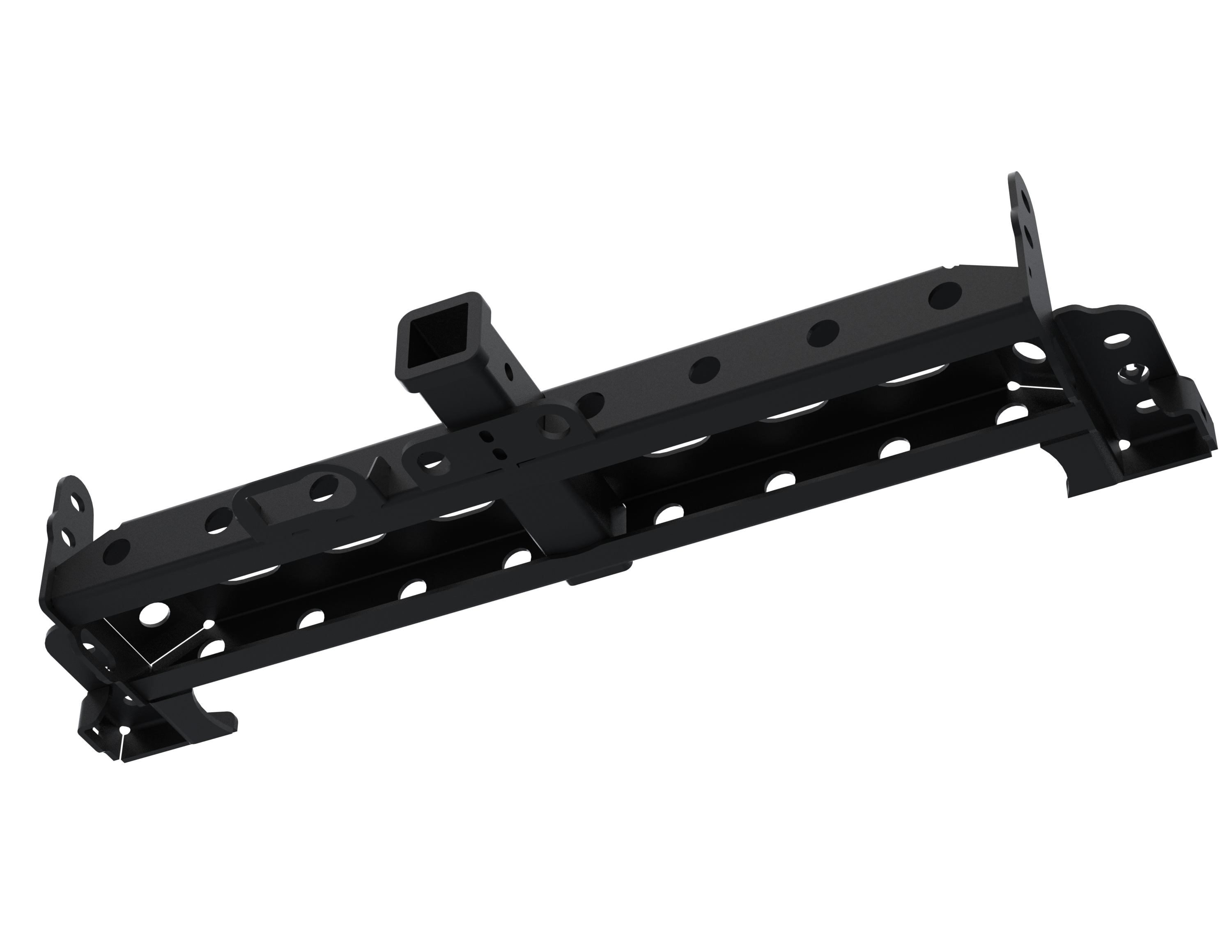 HIGH CLEARANCE REAR BUMPER MODULAR 2 INCH RECEIVER