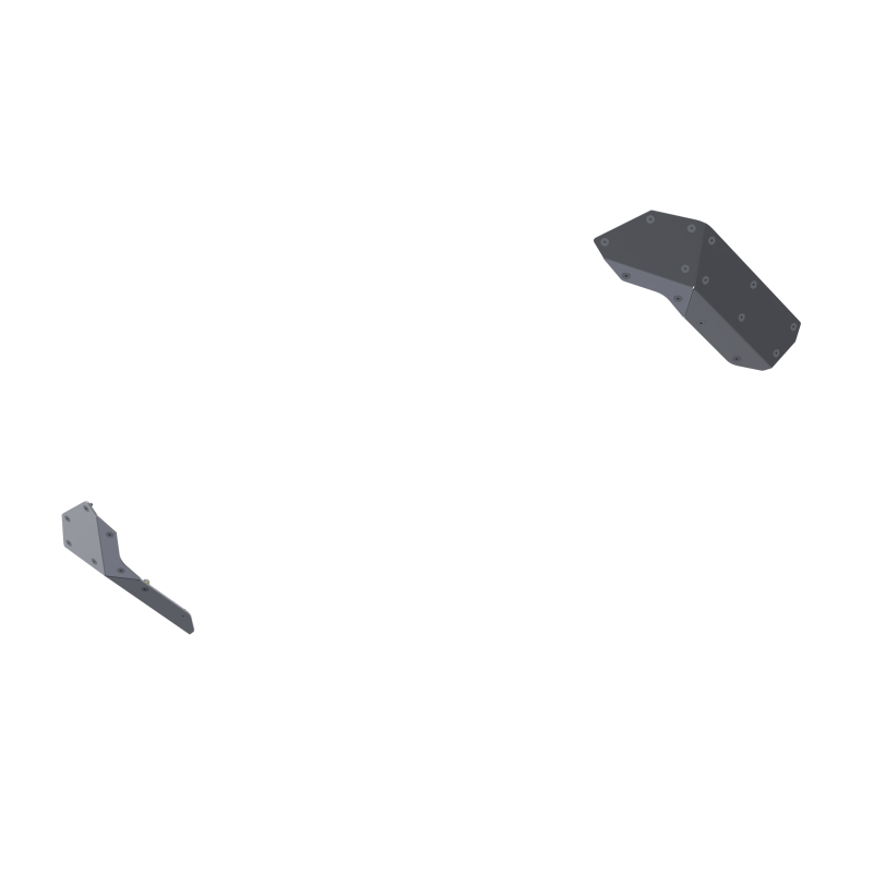HIGH CLEARANCE REAR BUMPER CORNER PODs SKIDs