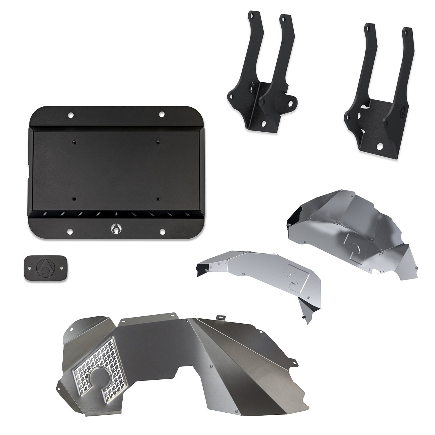 JK Exterior Package: Light Brackets and Liners *Free License Delete Kit and Free Hat!