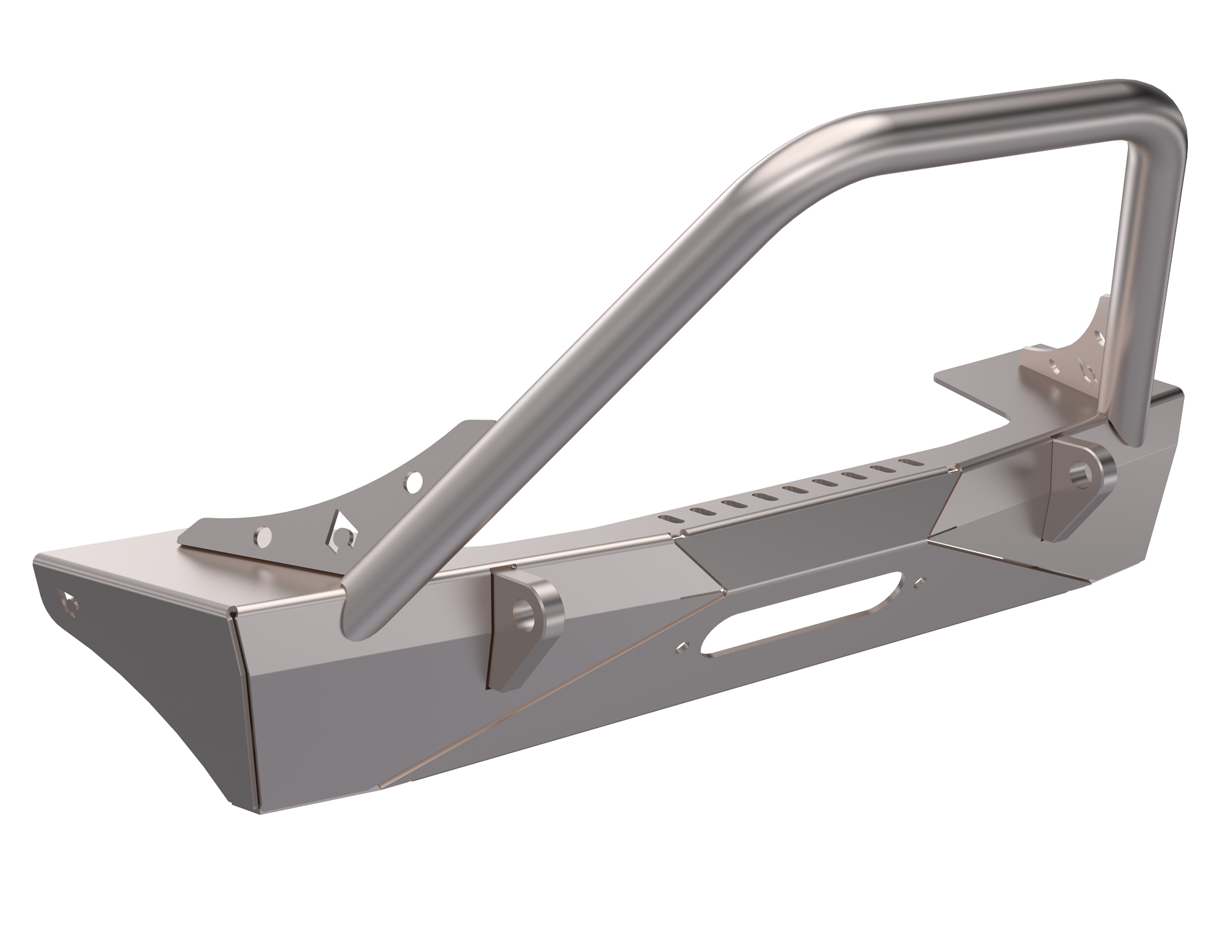 Jeep JL,JT,JK Sentinel Front Bumper with Hoop