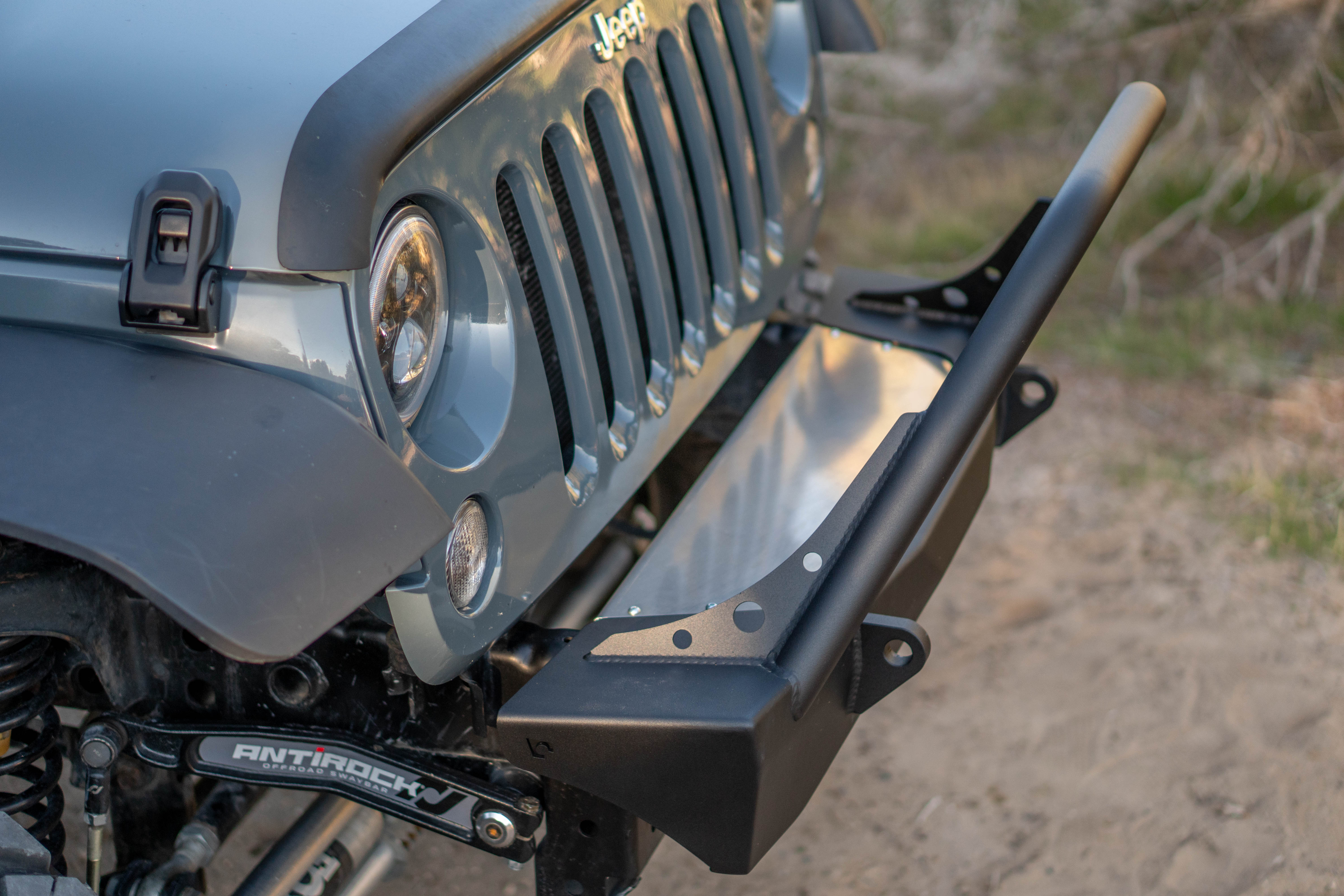 JL,JT,JK Sentinel Front Bumper No Winch Plate